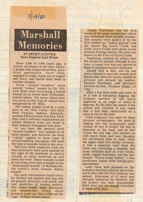 Becky Hadly Clutter Columns, Wheeling NewsRegister