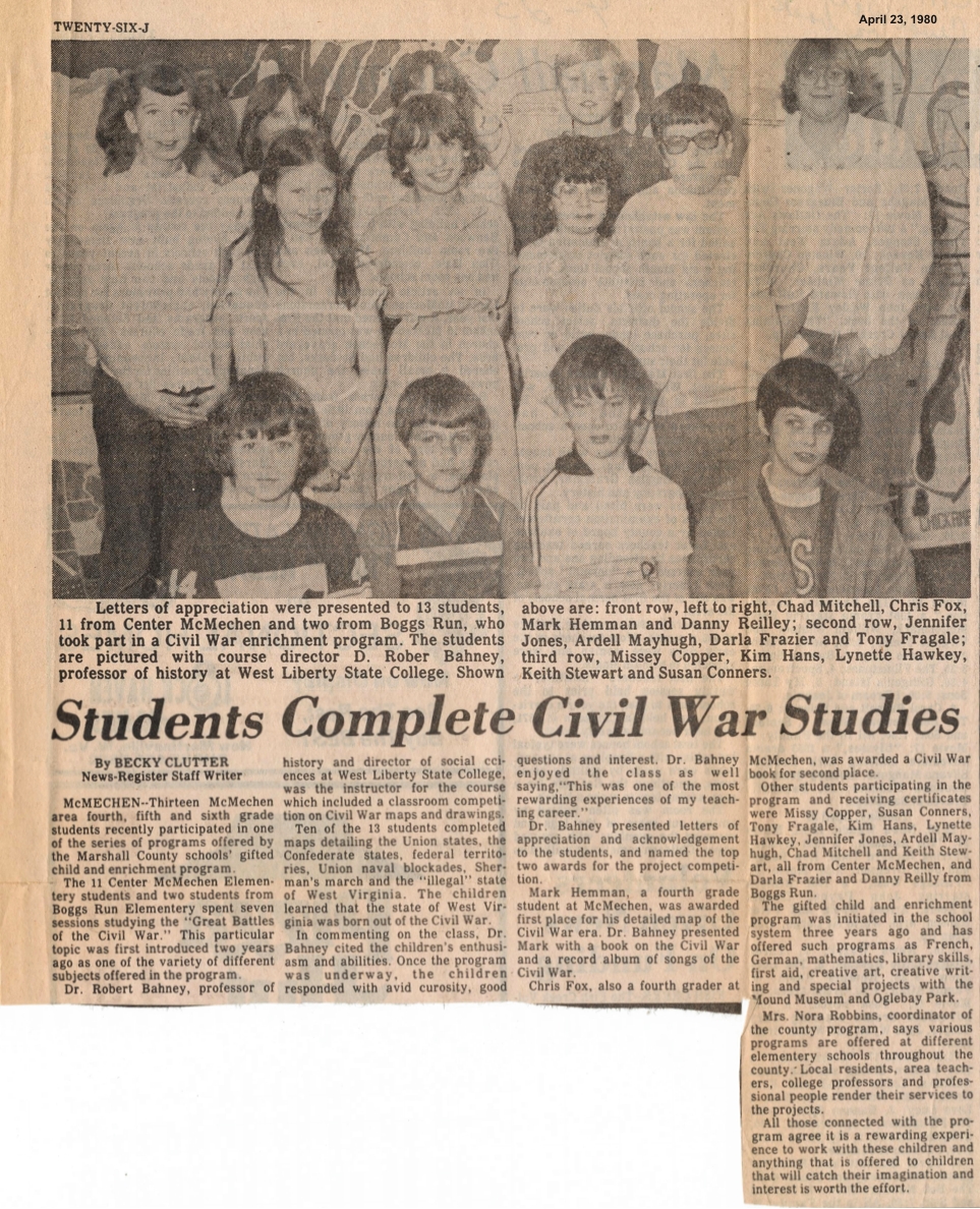 Becky Hadly Clutter Columns, Wheeling NewsRegister