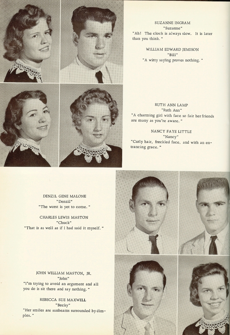 St. Marys High School, Class of 1959 Pleasants County, WV Genealogy Image